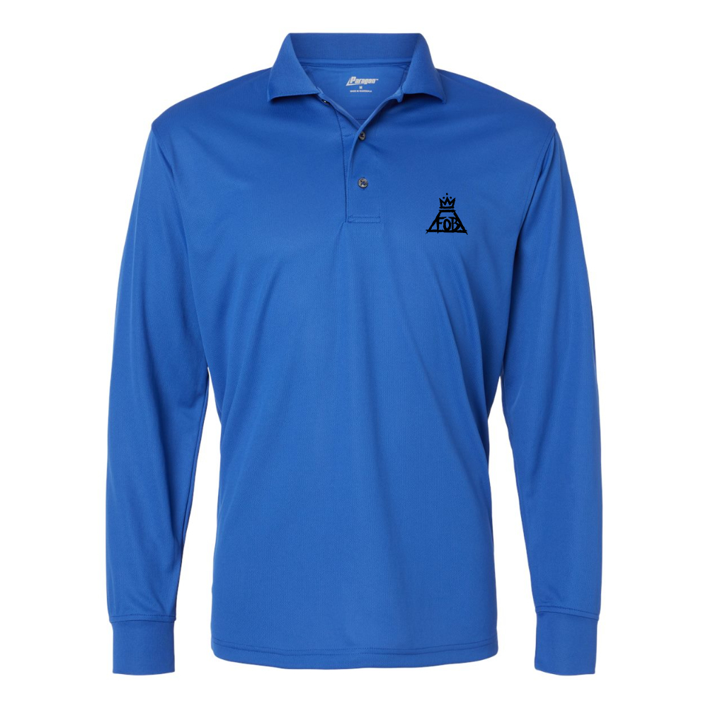 Men's Fall Out Boy Paragon Prescott Long Sleeve Polo