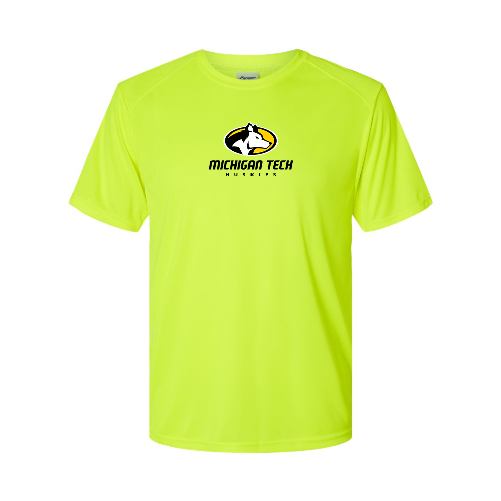 Men's Michigan Tech Huskies Logo Polyester T-Shirt