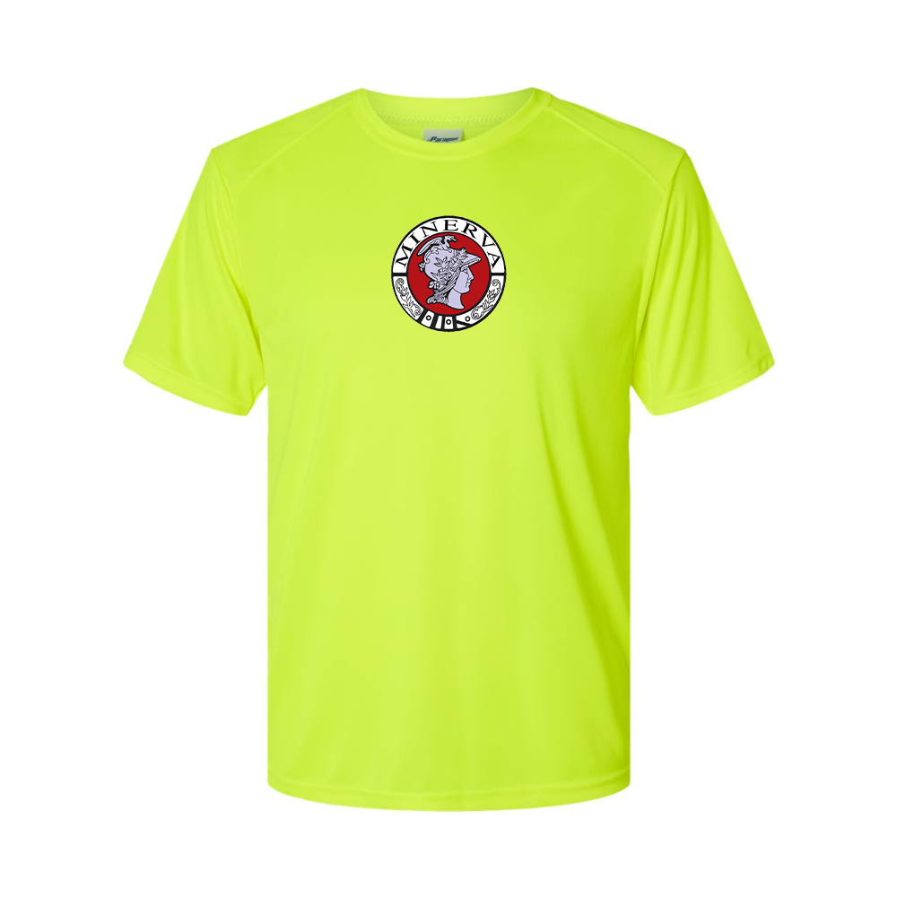 Men's Minerva Automobile Logo Polyester T-Shirt