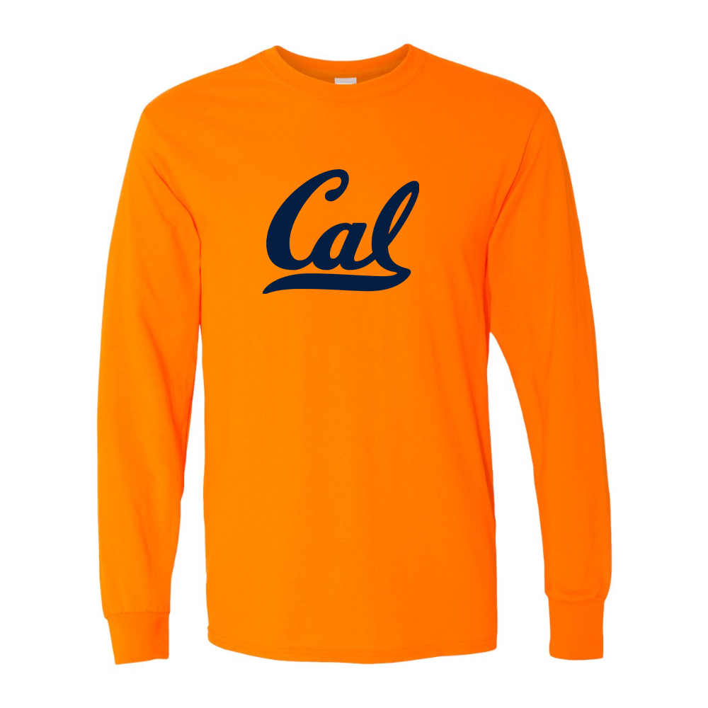 Men's California Golden Bears Gildan Heavy Cotton Long Sleeve T-Shirt