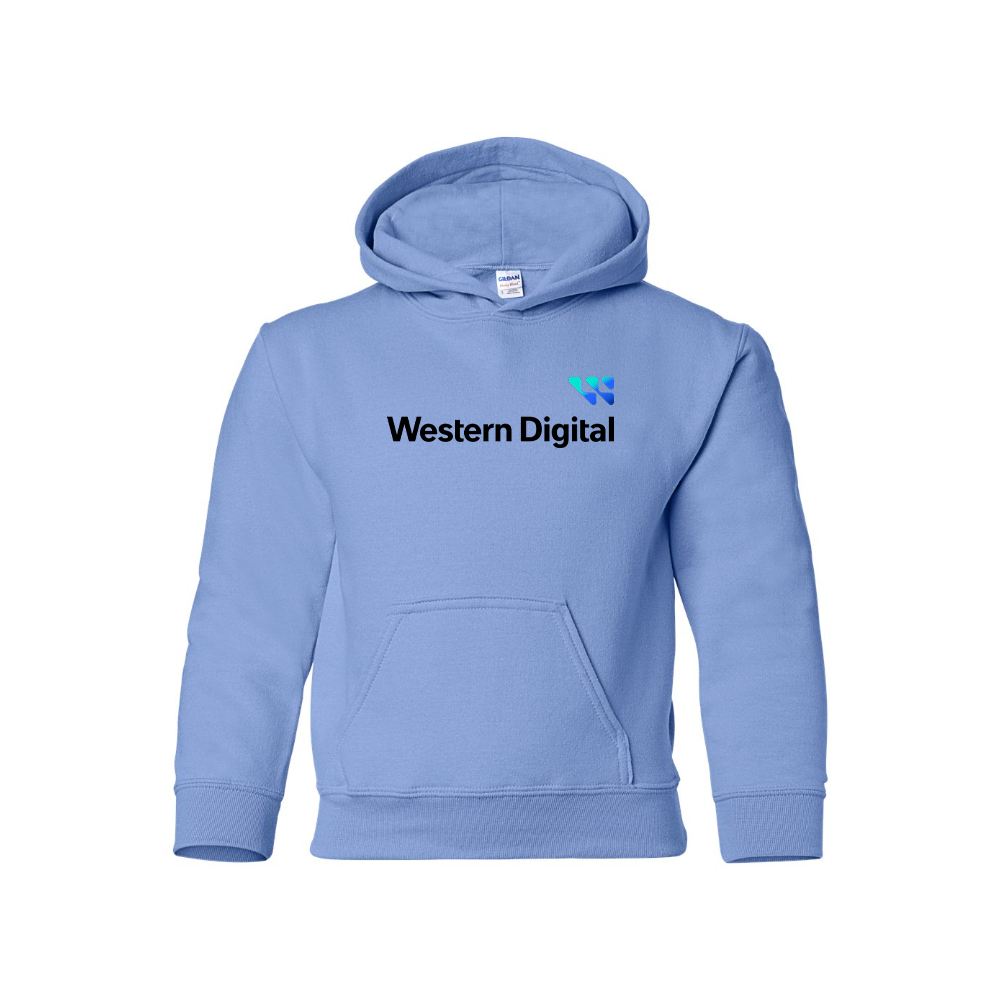 Youth Western Digital Logo Pullover Hoodie