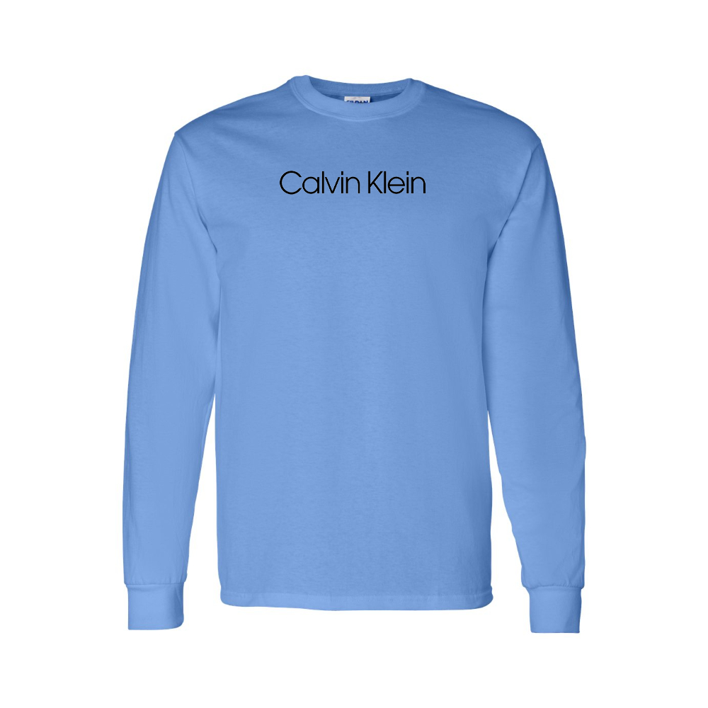 Youth Calvin Klein Logo Cotton Long Sleeve T-Shirt