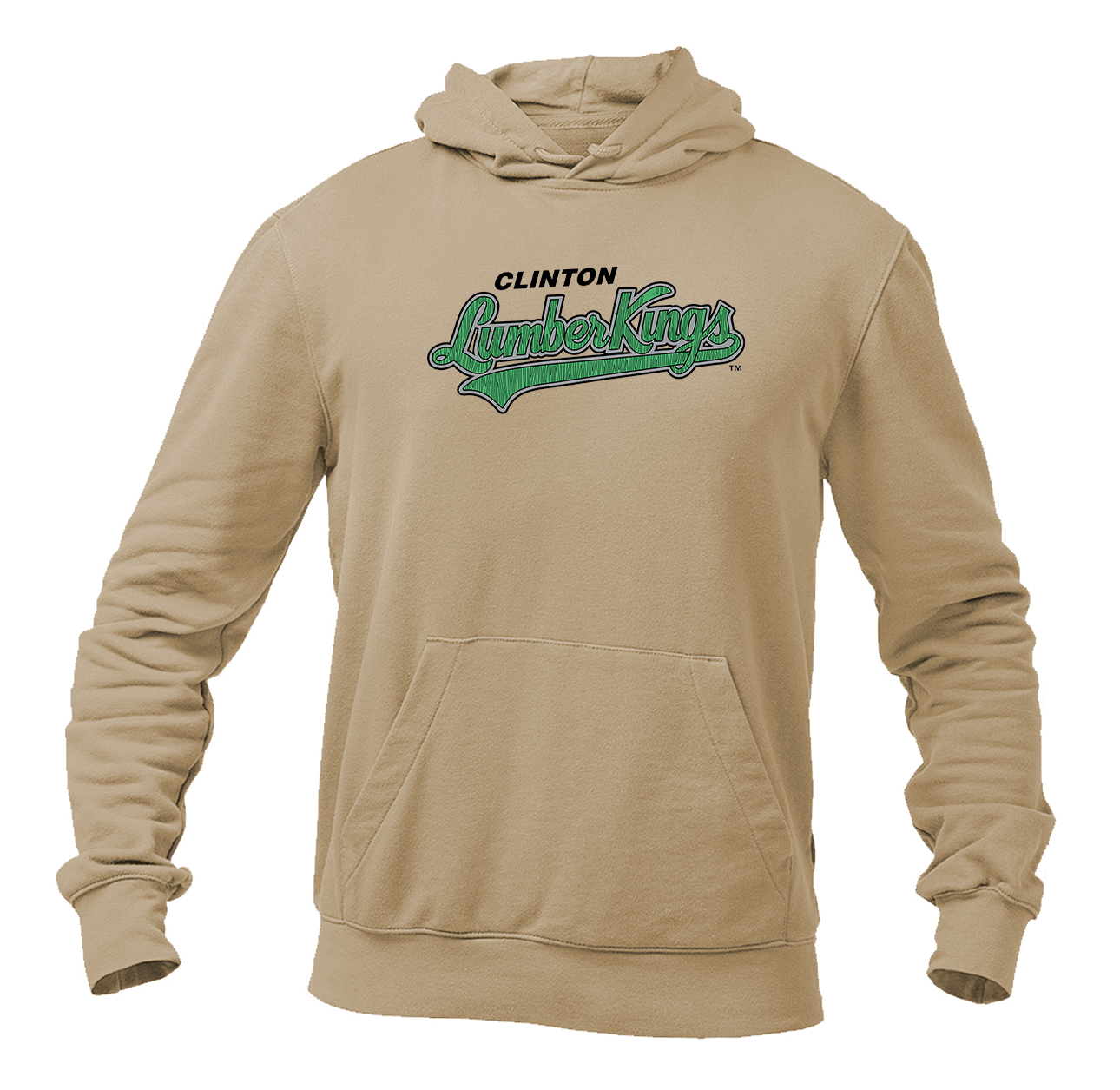 Men's Clinton LumberKings Logo Pullover Hoodie