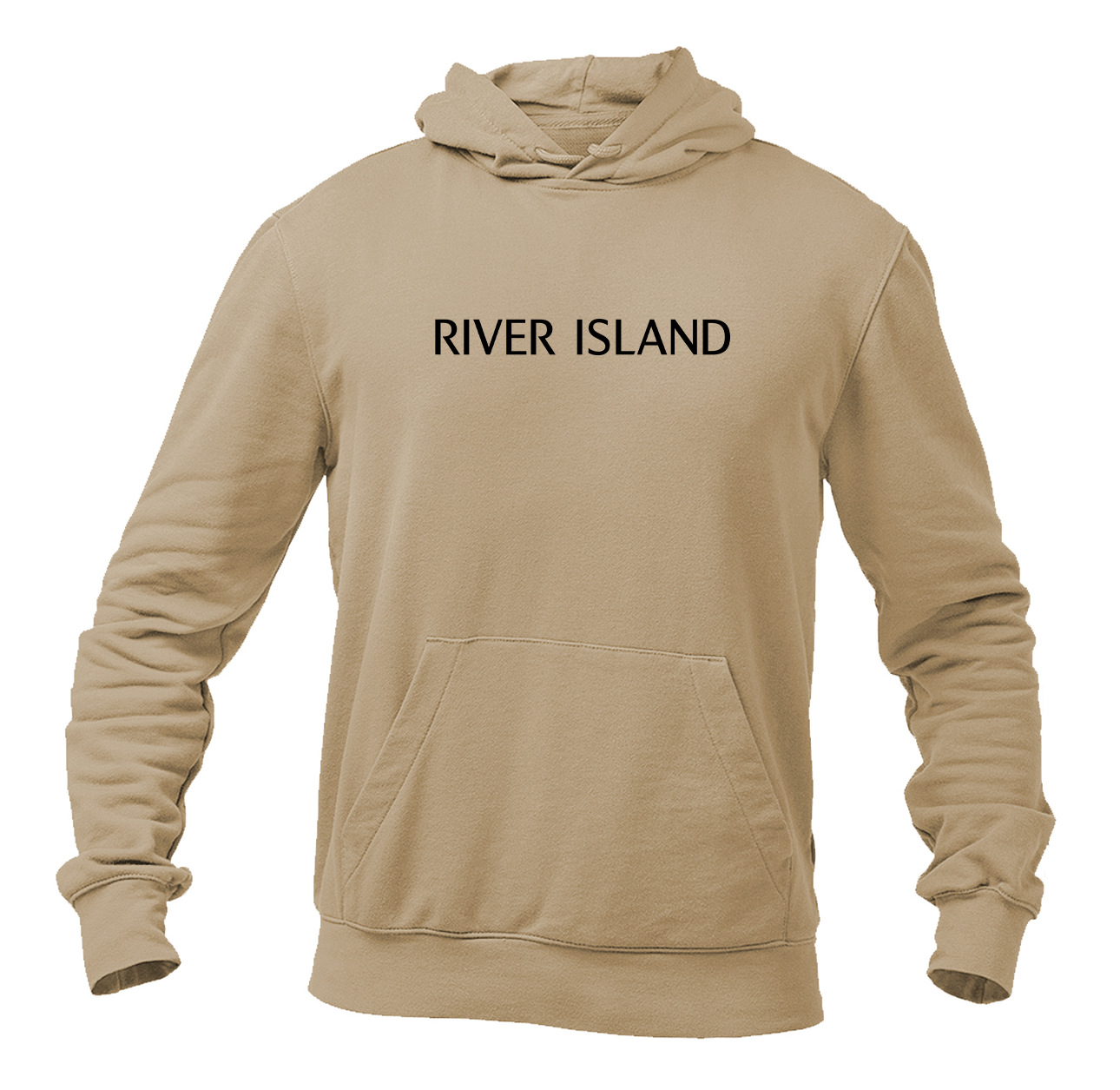 Men's River Island Logo Pullover Hoodie
