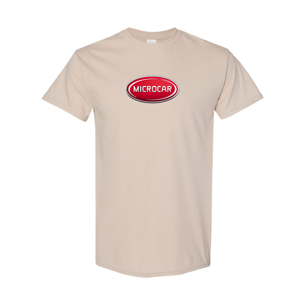 Men's Microcar Logo Cotton T-Shirt