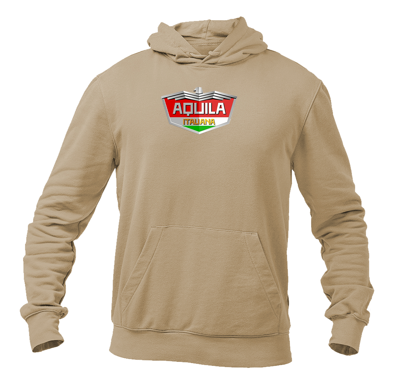 Men's Aquila Italiana Logo Pullover Hoodie