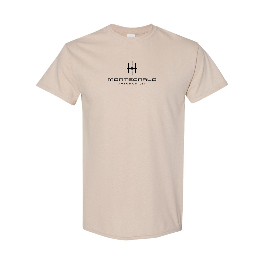 Men's Monte Carlo Automobiles Logo Cotton T-Shirt