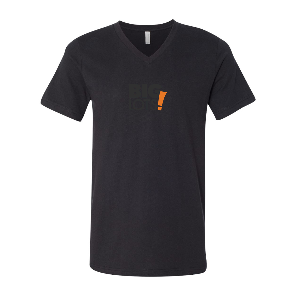 Big Lots Logo BELLA CANVAS - Jersey V-Neck T-Shirt