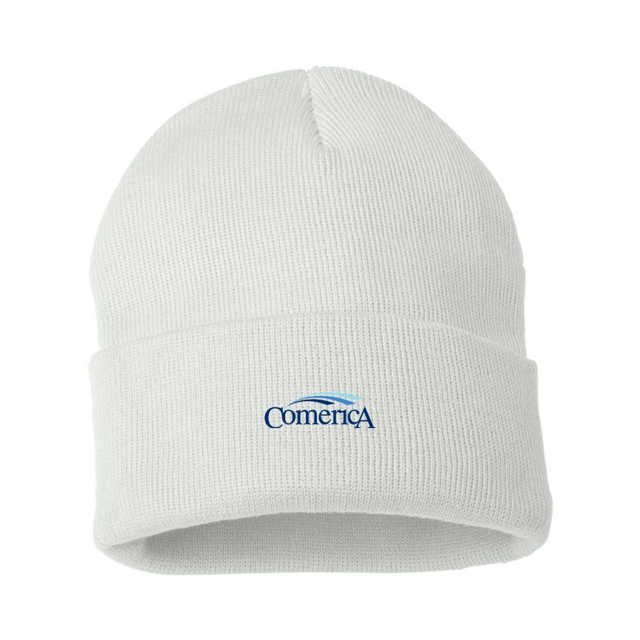 Comerica Logo Beanie Hat