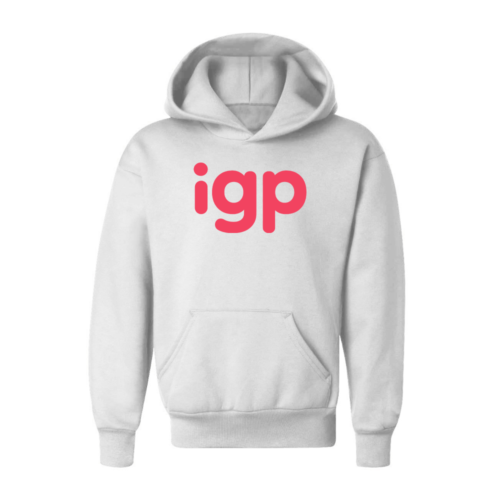 Youth Indian Gifts Portal Logo Pullover Hoodie