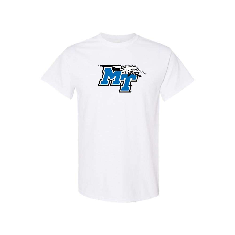 Men's Middle Tennessee Blue Raiders LogoCotton T-Shirt
