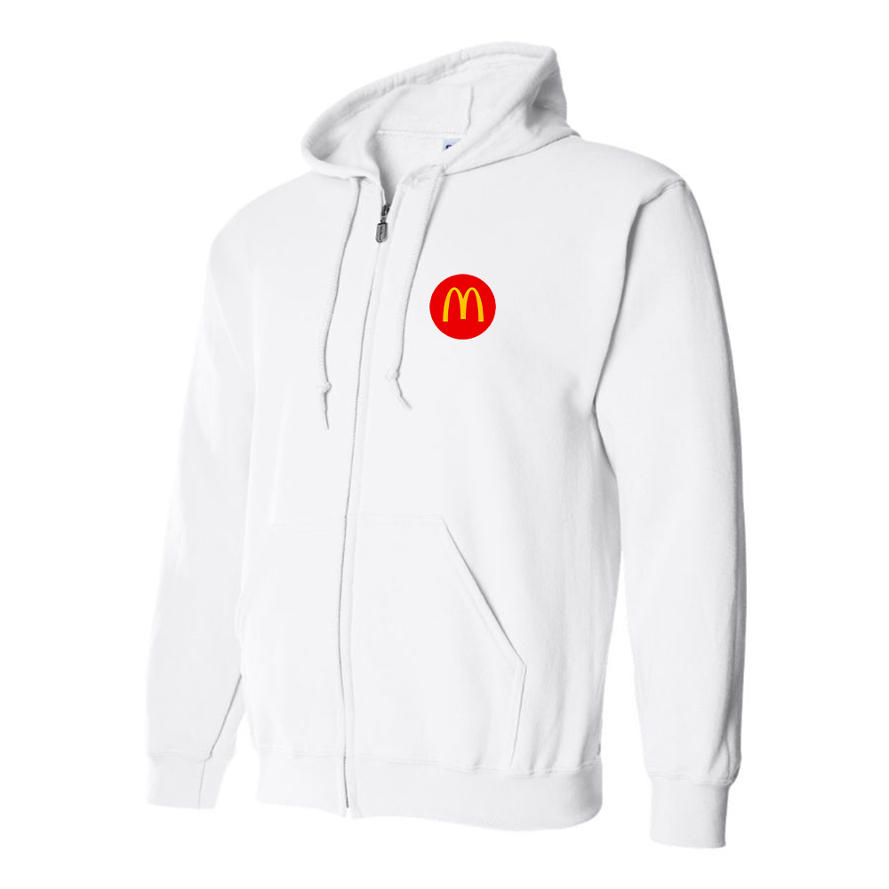 Men's McDonalds Logo Zipper Hoodie