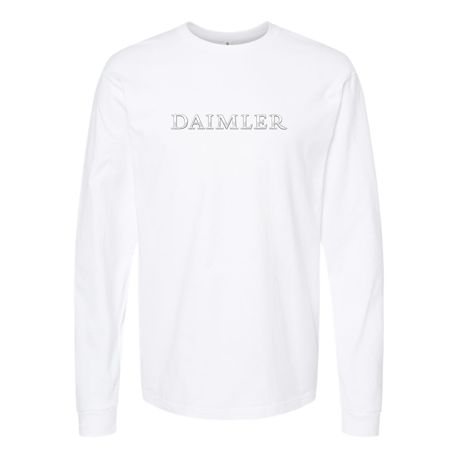 Men's Daimler Logo Cotton Long Sleeve T-Shirt