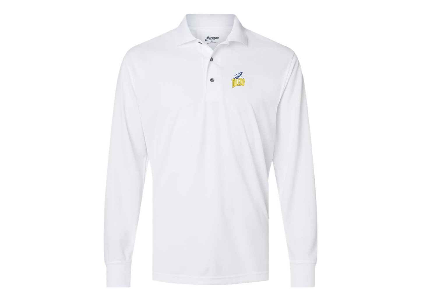Men's Toledo Rockets Paragon Prescott Long Sleeve Polo