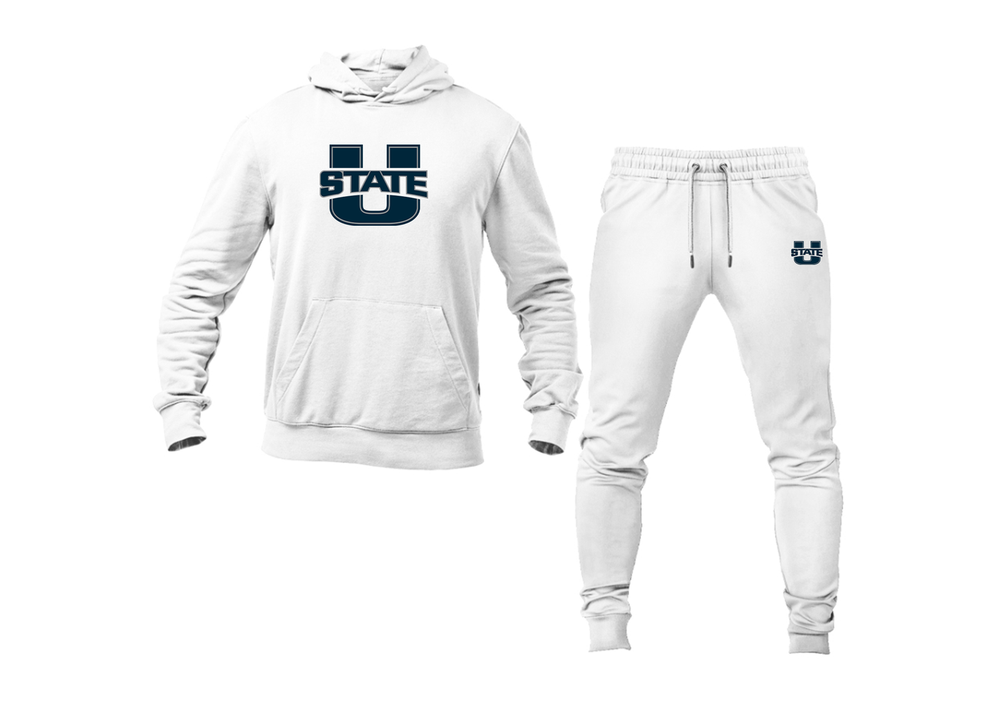 Men's Utah State Aggies Hoodie Joggers Set
