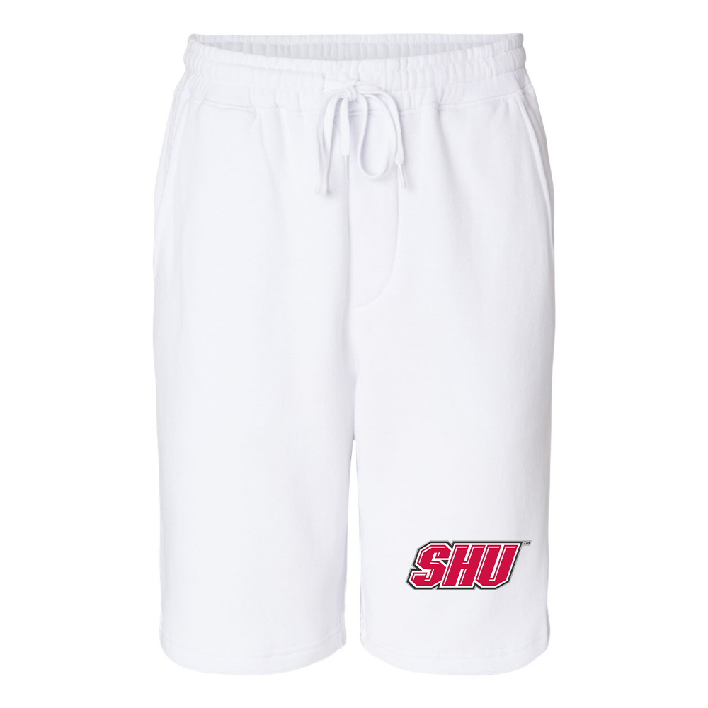 Men's Sacred Heart Pioneers Logo Independent Trading Co Midweight Fleece Shorts