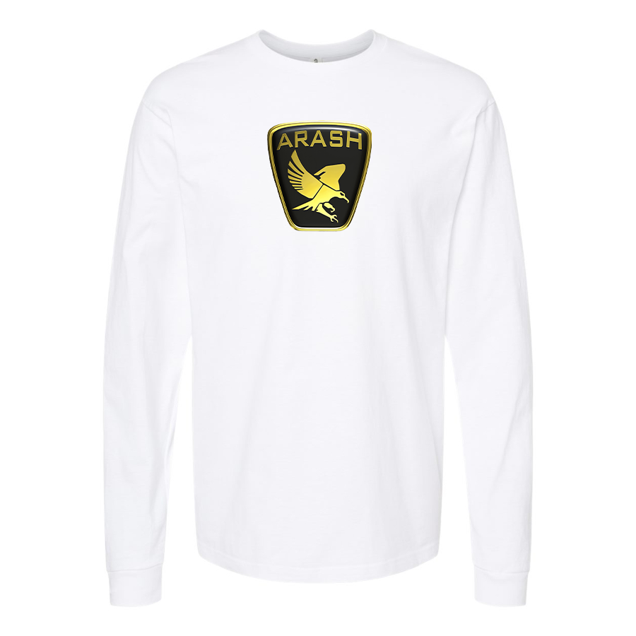 Men's Arash Logo Cotton Long Sleeve T-Shirt