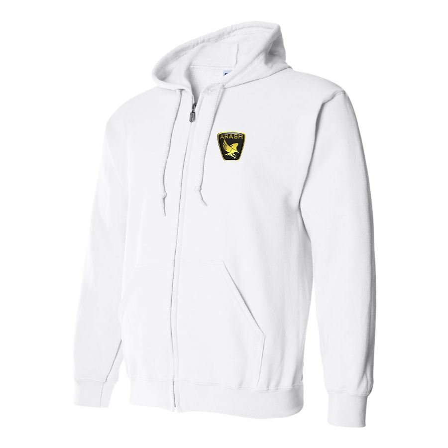 Men's Arash Logo Zipper Hoodie