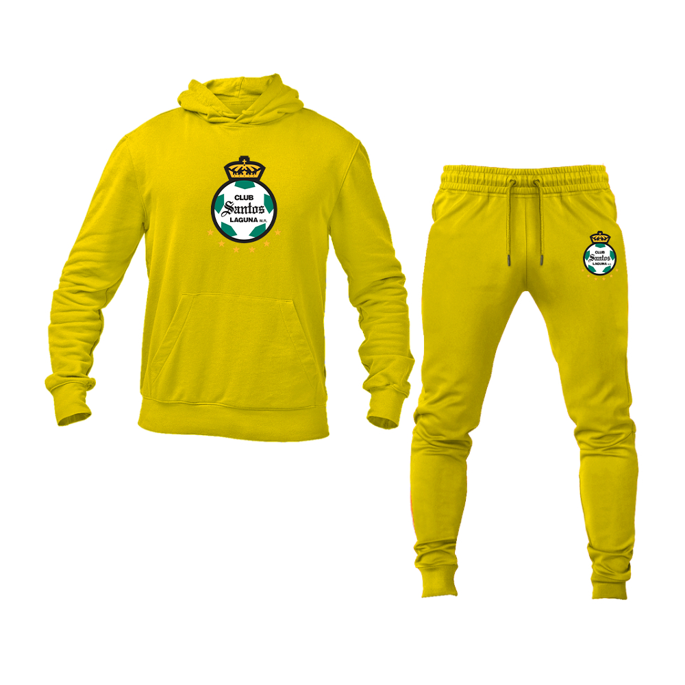 Men'sSantos Laguna Soccer Hoodie Joggers Set