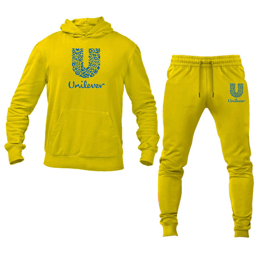 Men's Unilever Logo Hoodie Joggers Set