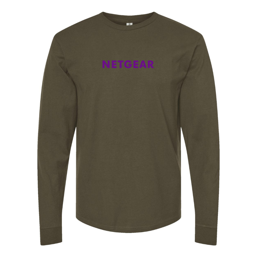 Men's Netgear Logo Long Sleeve T-Shirt