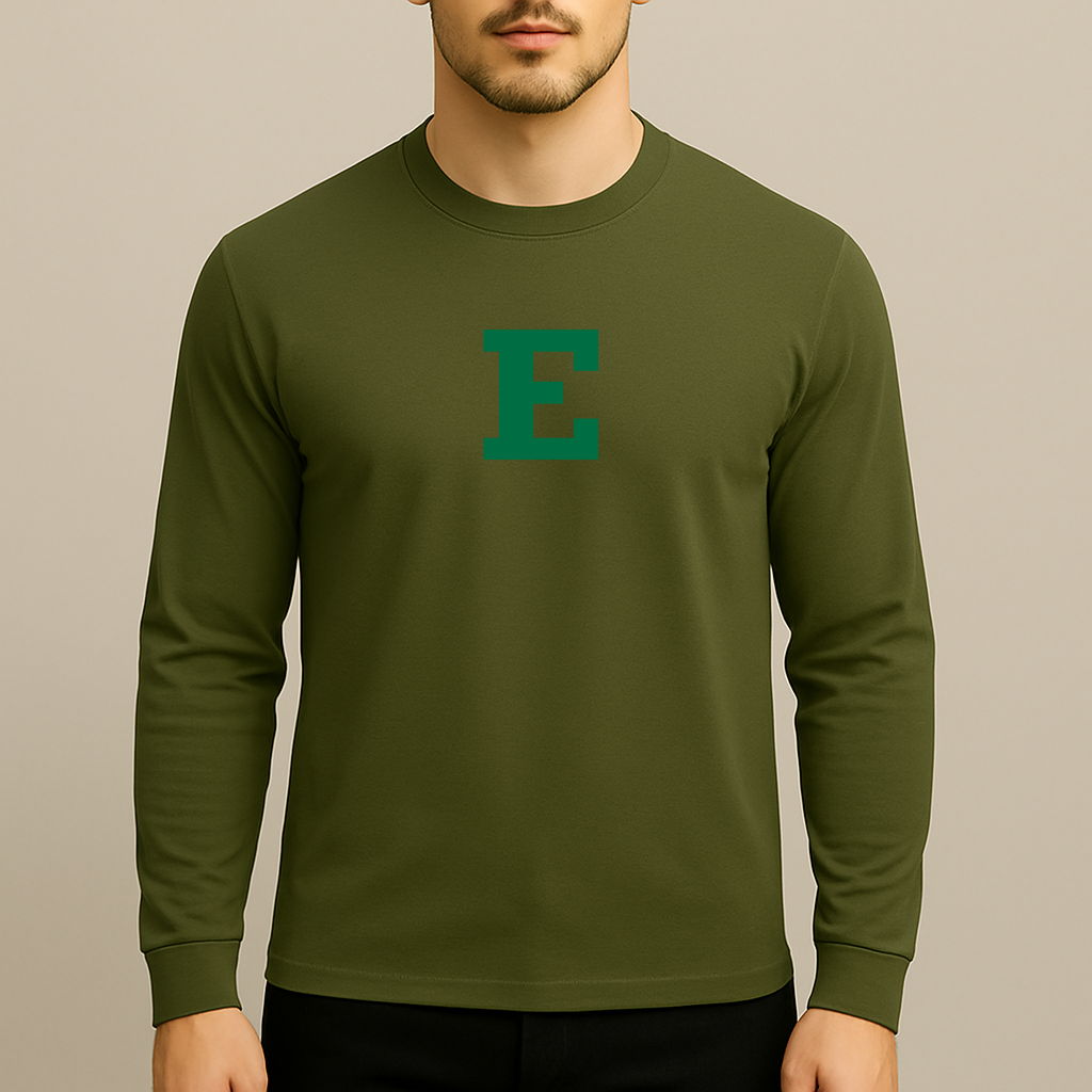 Men's Eastern Michigan Eagles Logo Long Sleeve T-Shirt