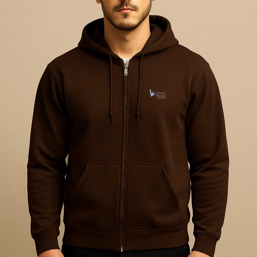 Men's Liberty Mutual Insurance Logo Zipper Hoodie