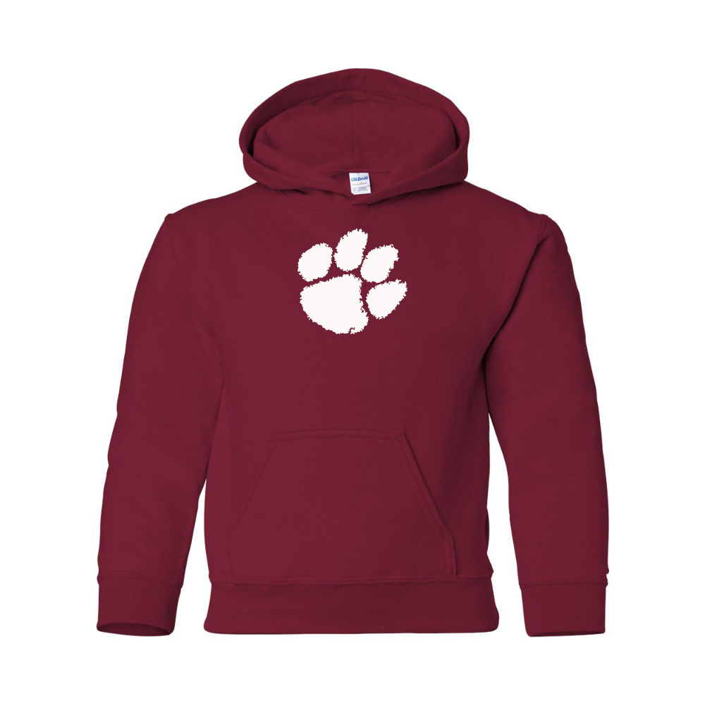 Youth Clemson Tigers Gildan Heavy Blend Hooded Sweatshirt