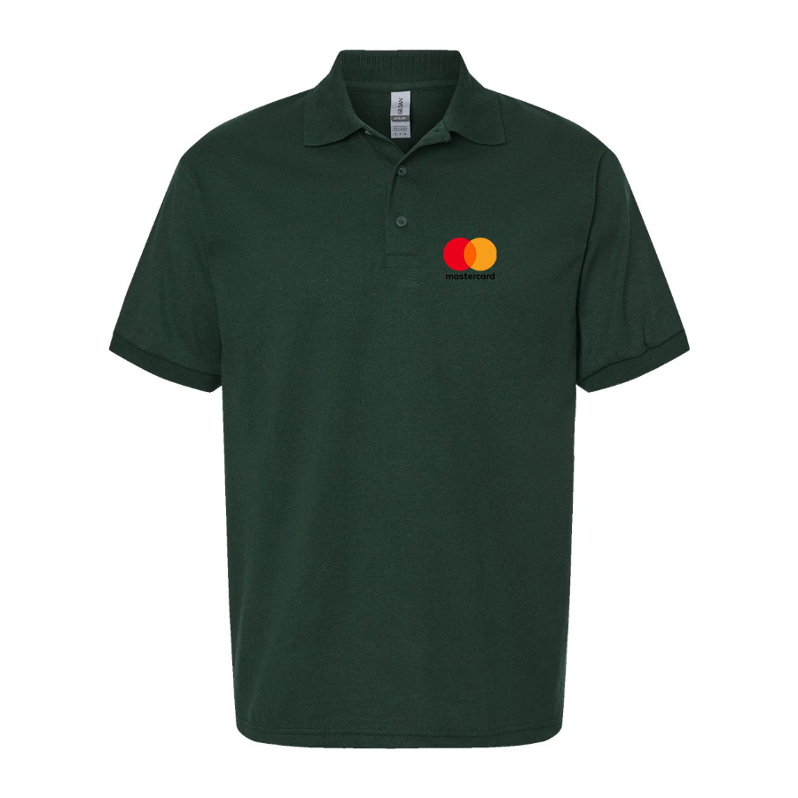 Men's Mastercard Logo Dry Blend Polo