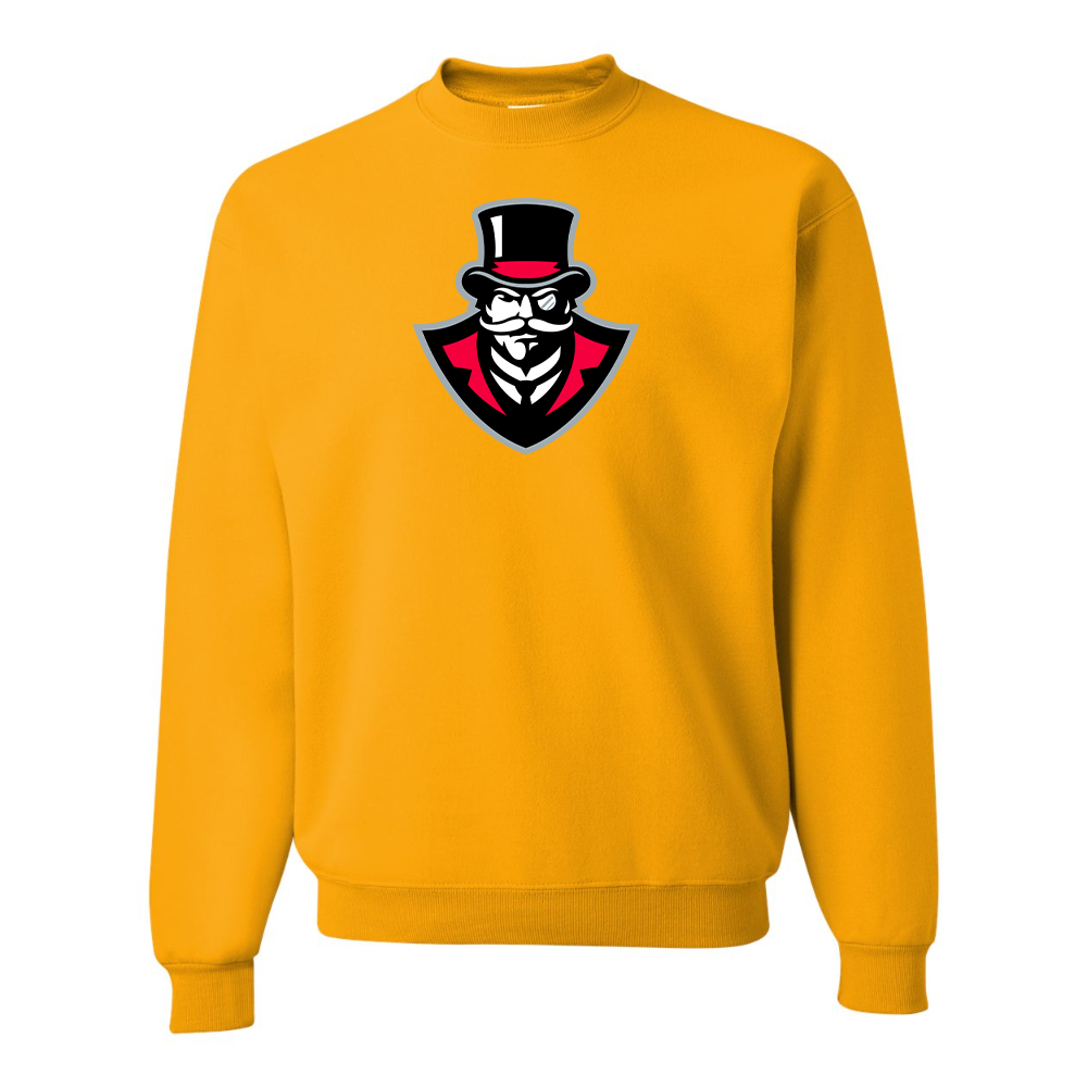 Men's Austin Peay Governors JERZEES NuBlend Crewneck Sweatshirt