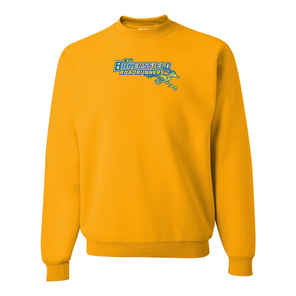 Men's CSU-Bakersfield Roadrunners JERZEES NuBlend Crewneck Sweatshirt