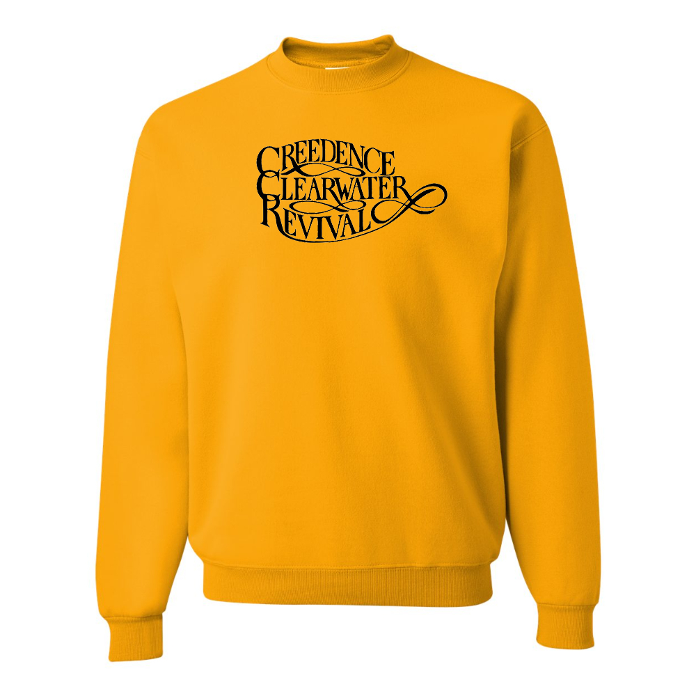 Men's Creedence Clearwater Revival JERZEES NuBlend Crewneck Sweatshirt