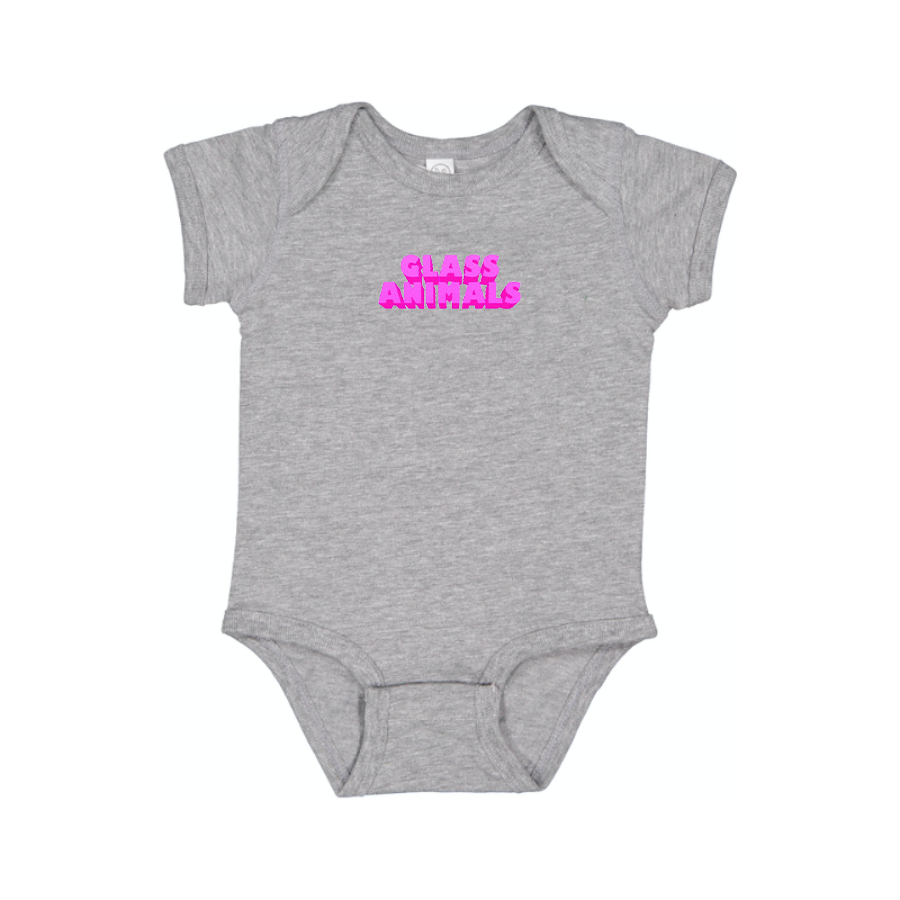 Glass Animals Logo Baby Onesie Romper