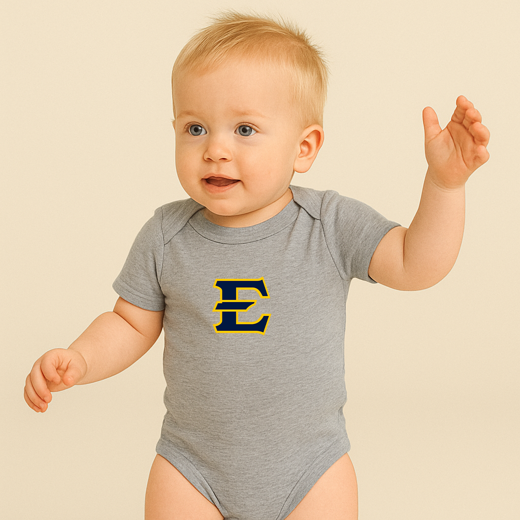ETSU Buccaneers Logo Baby Romper Onesie