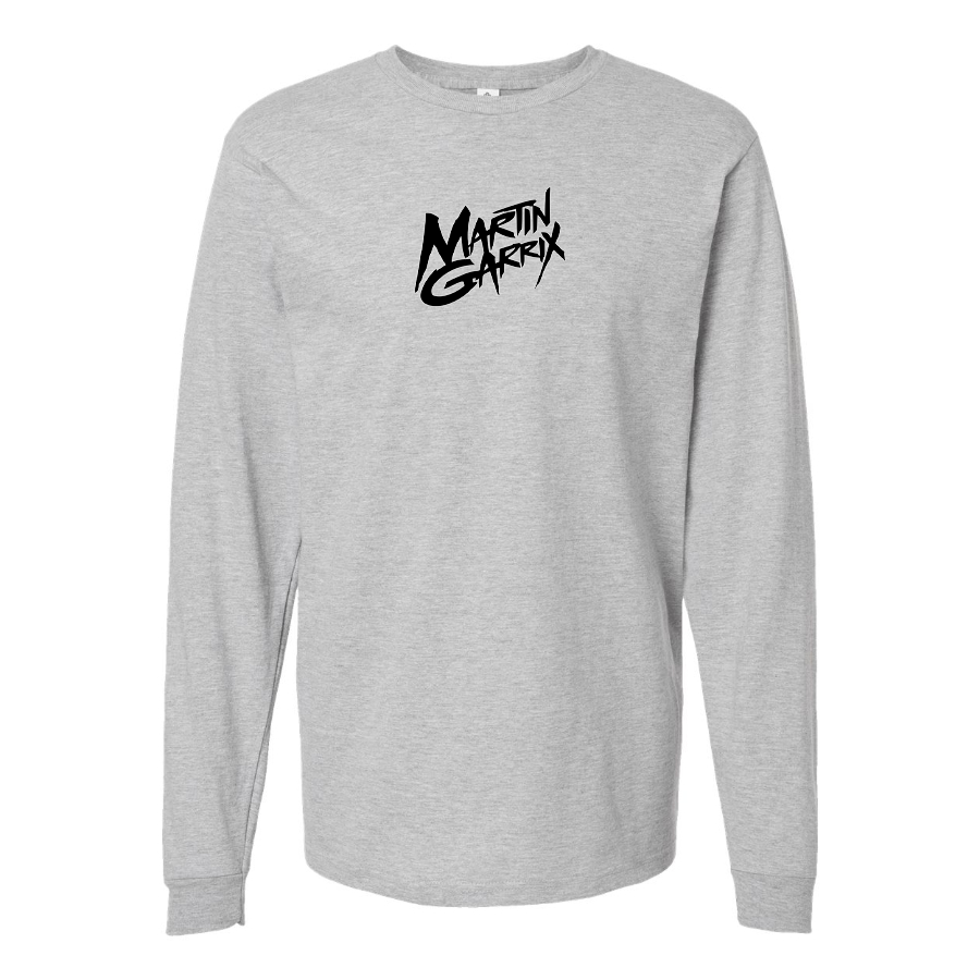 Men's Martin Garrix Logo Cotton Long Sleeve T-Shirt