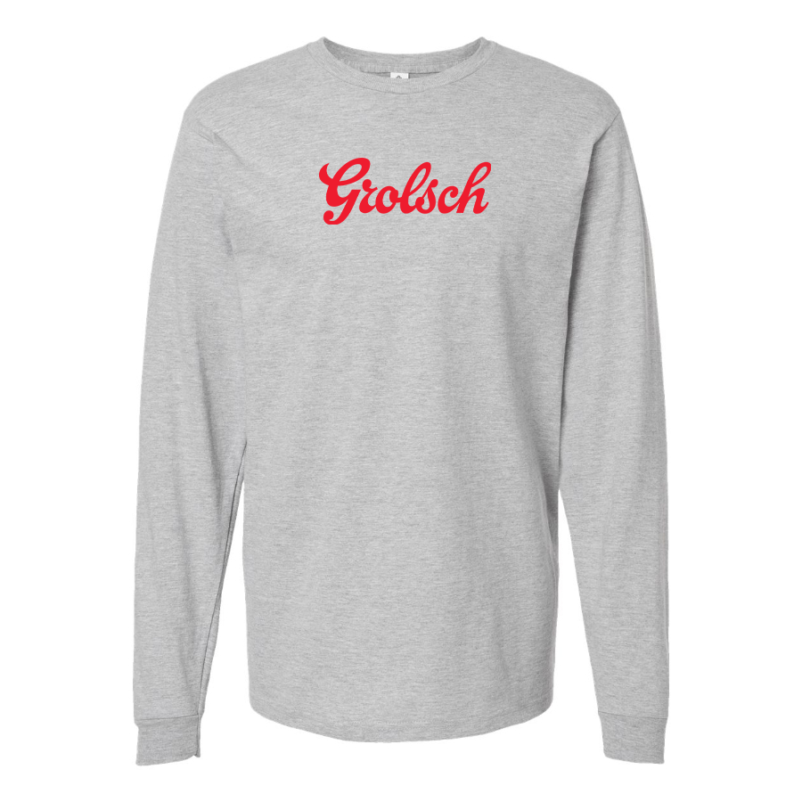 Youth Grolsch Logo Cotton Long Sleeve T-Shirt