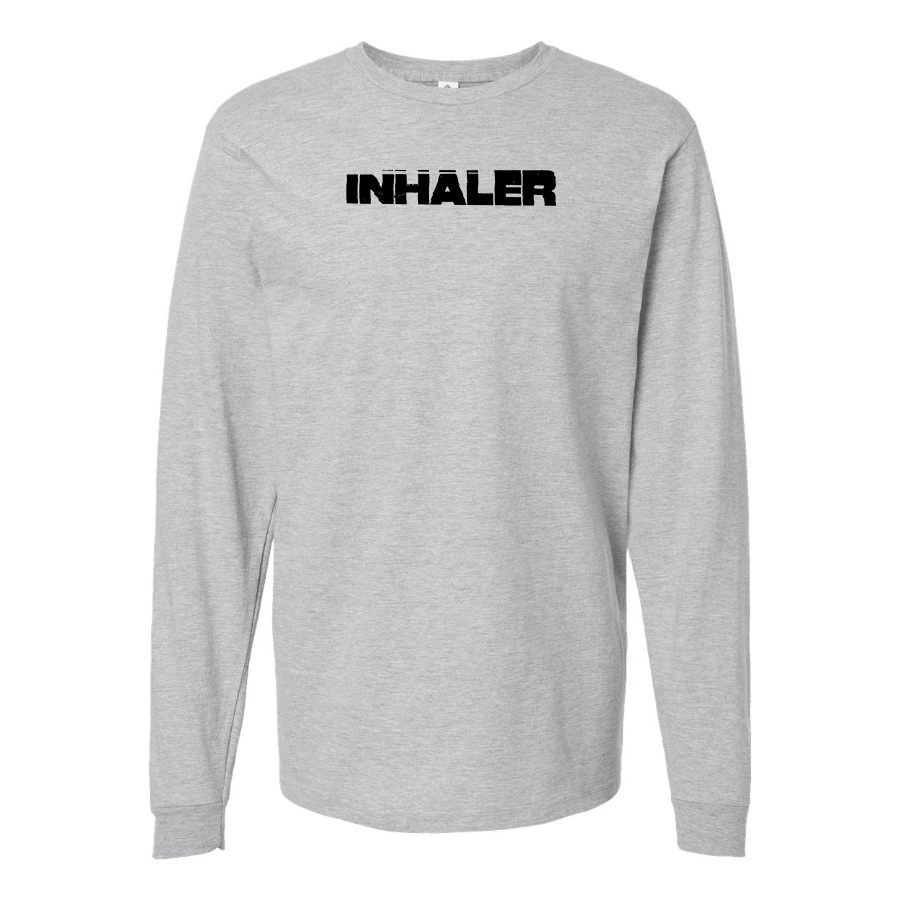 Men's Inhaler Logo Cotton Long Sleeve T-Shirt