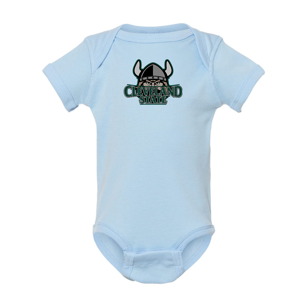 Cleveland State Vikings Rabbit Skins Infant Baby Rib Bodysuit