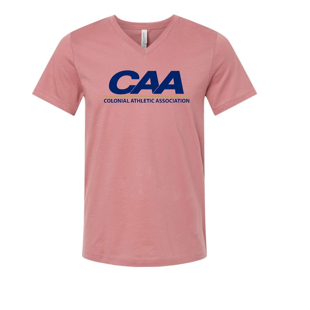 Colonial Athletic Association BELLA CANVAS - Jersey V-Neck T-Shirt