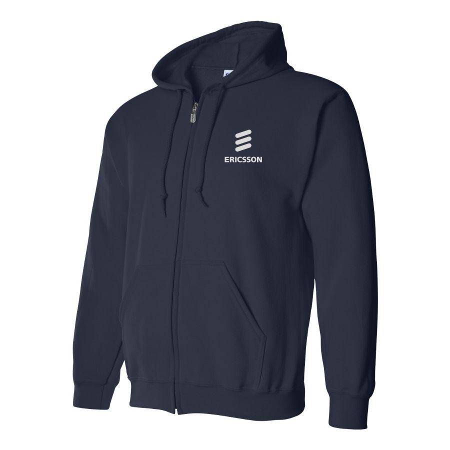 Men's Ericsson Logo Zipper Hoodie