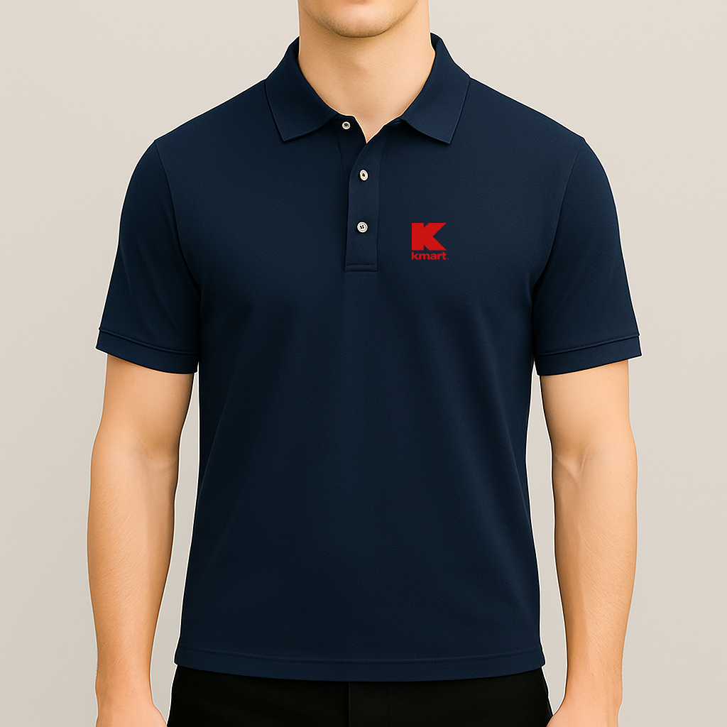 Men's Kmart Logo Dry Blend Polo