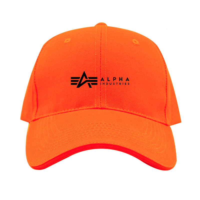 Alpha Industries Logo Dad Baseball Cap Hat