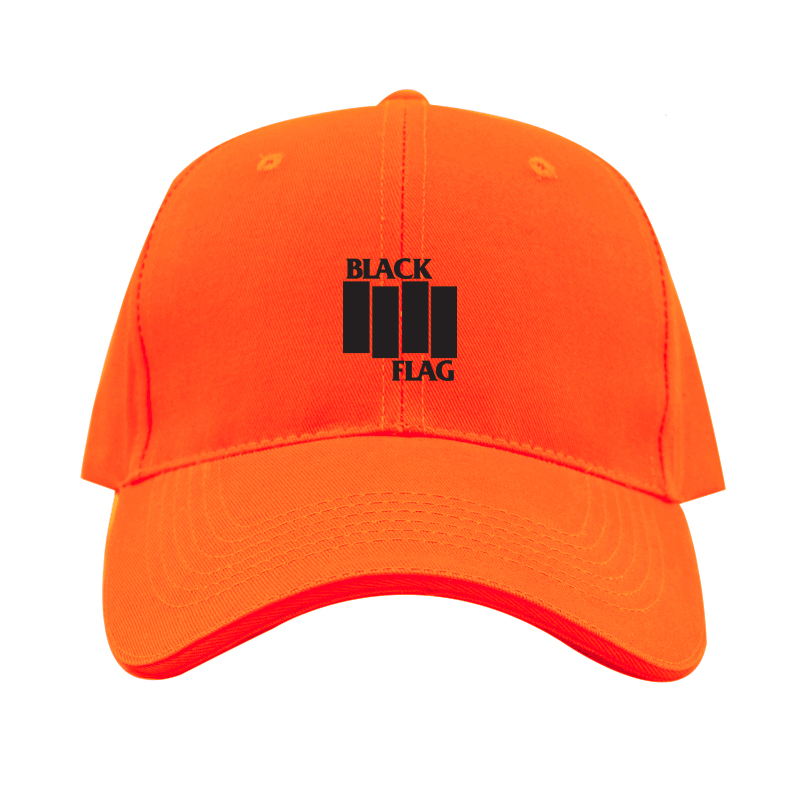 Black Flag Logo Dad Baseball Cap Hat