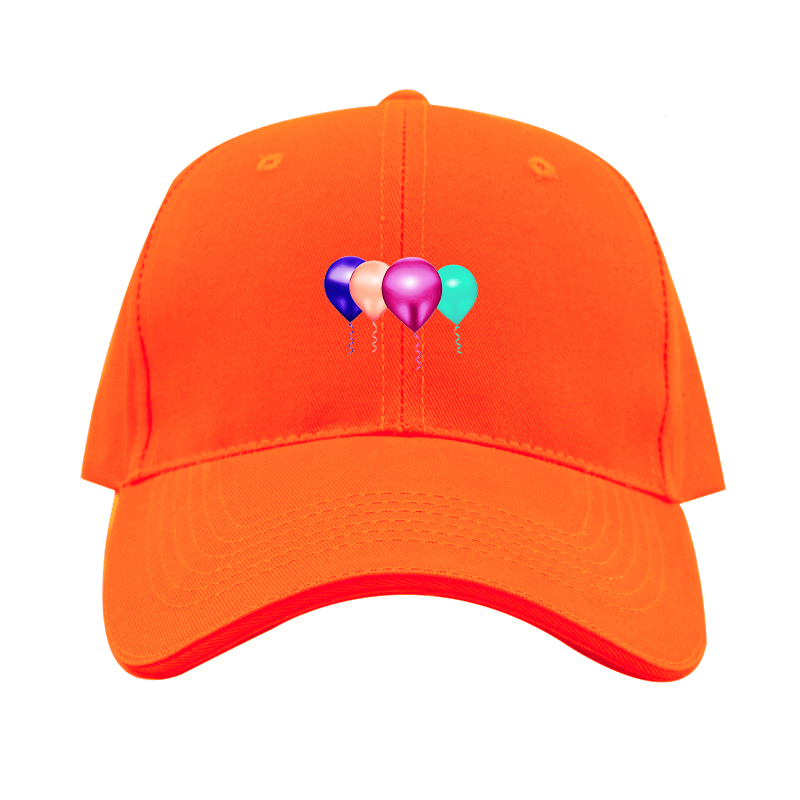 Balloon-Emojis Logo Dad Baseball Cap Hat