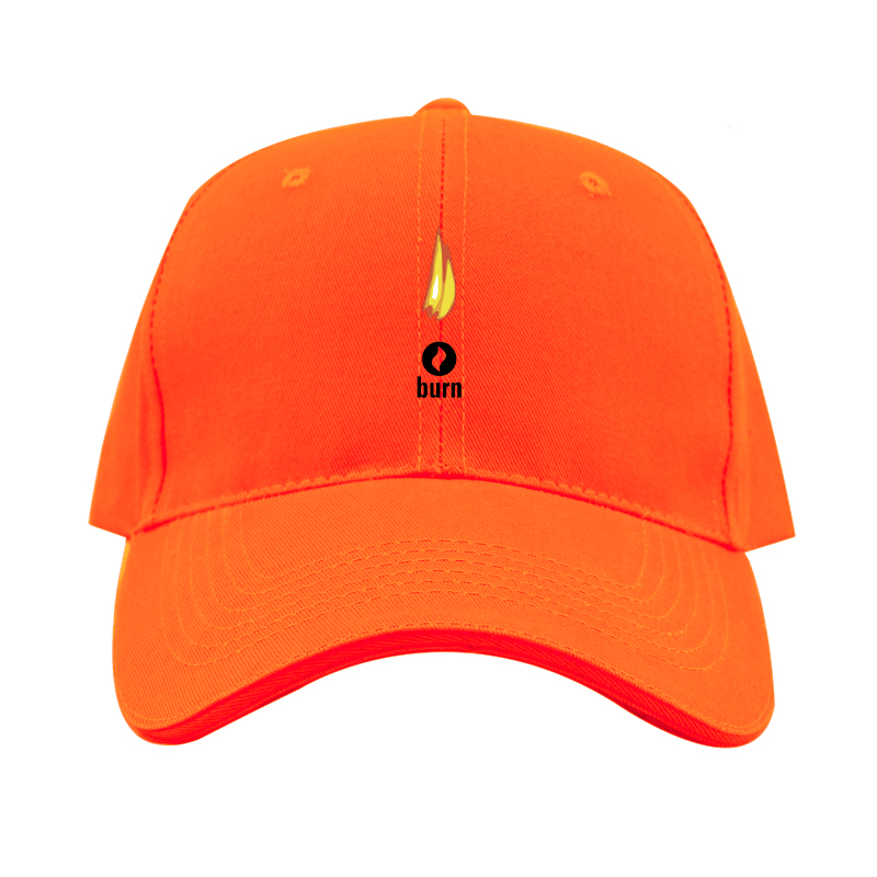 Burn Logo Dad Baseball Cap Hat