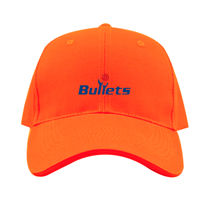 Baltimore Bullets Logo Dad Baseball Cap Hat