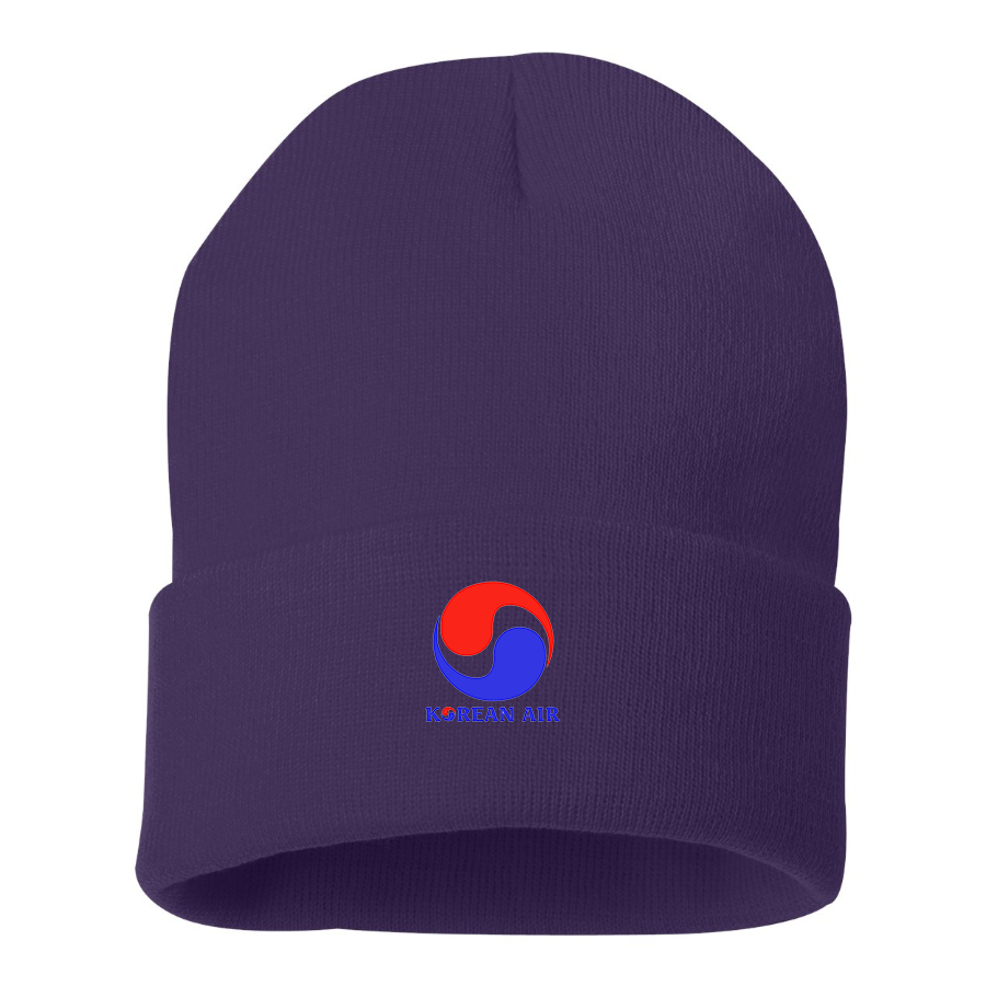 Korean Air Logo Beanie Hat