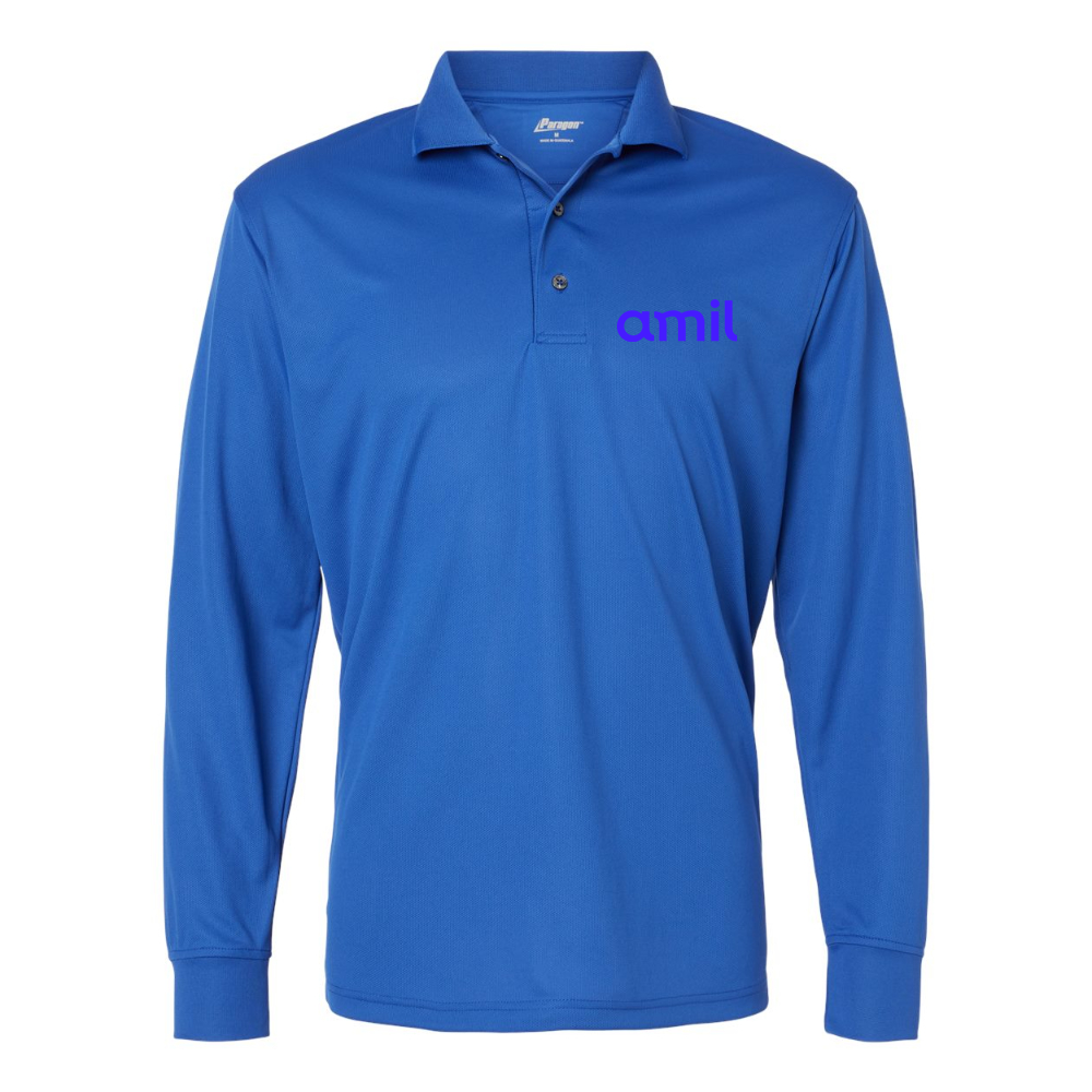 Men's Amil Paragon Prescott Long Sleeve Polo