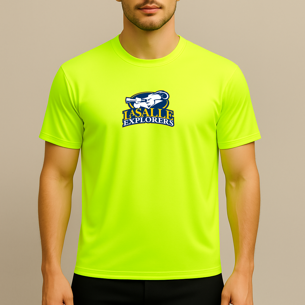 Men's La Salle Explorers Logo Polyester T-Shirt