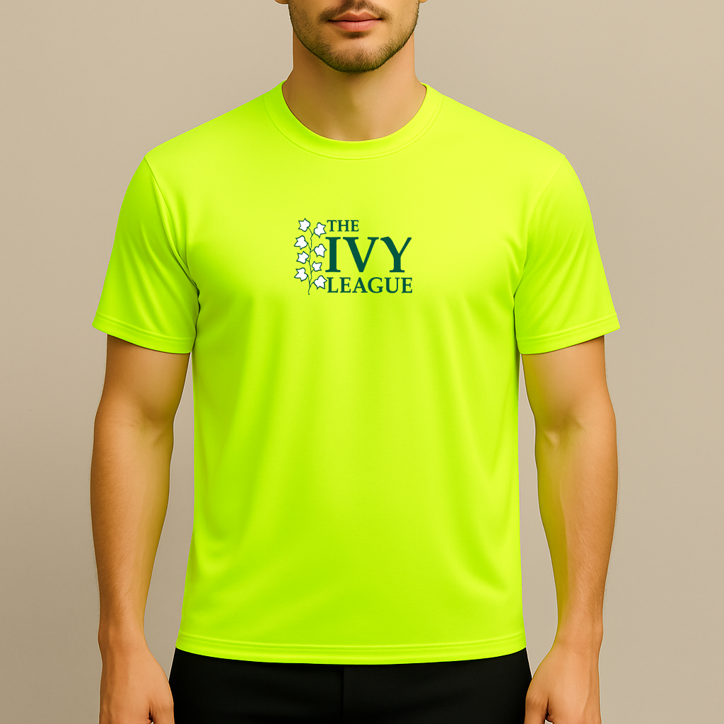 Men's Ivy League Logo Polyester T-Shirt